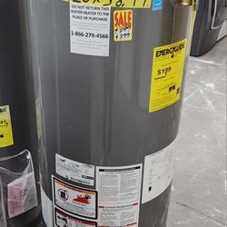 New Water Heater Nat Gas Rheem 38 Gallons with Warranty 