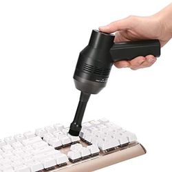 MECO Keyboard Cleaner with Cleaning Gel, Mini Cordless Vacuum, Rechargeable, Ideal for Cleaning Dust, Hair, Crumbs, Debris for Laptops, Piano, Compute