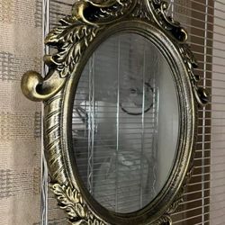 Antique Wall Mirror Elliptical Design