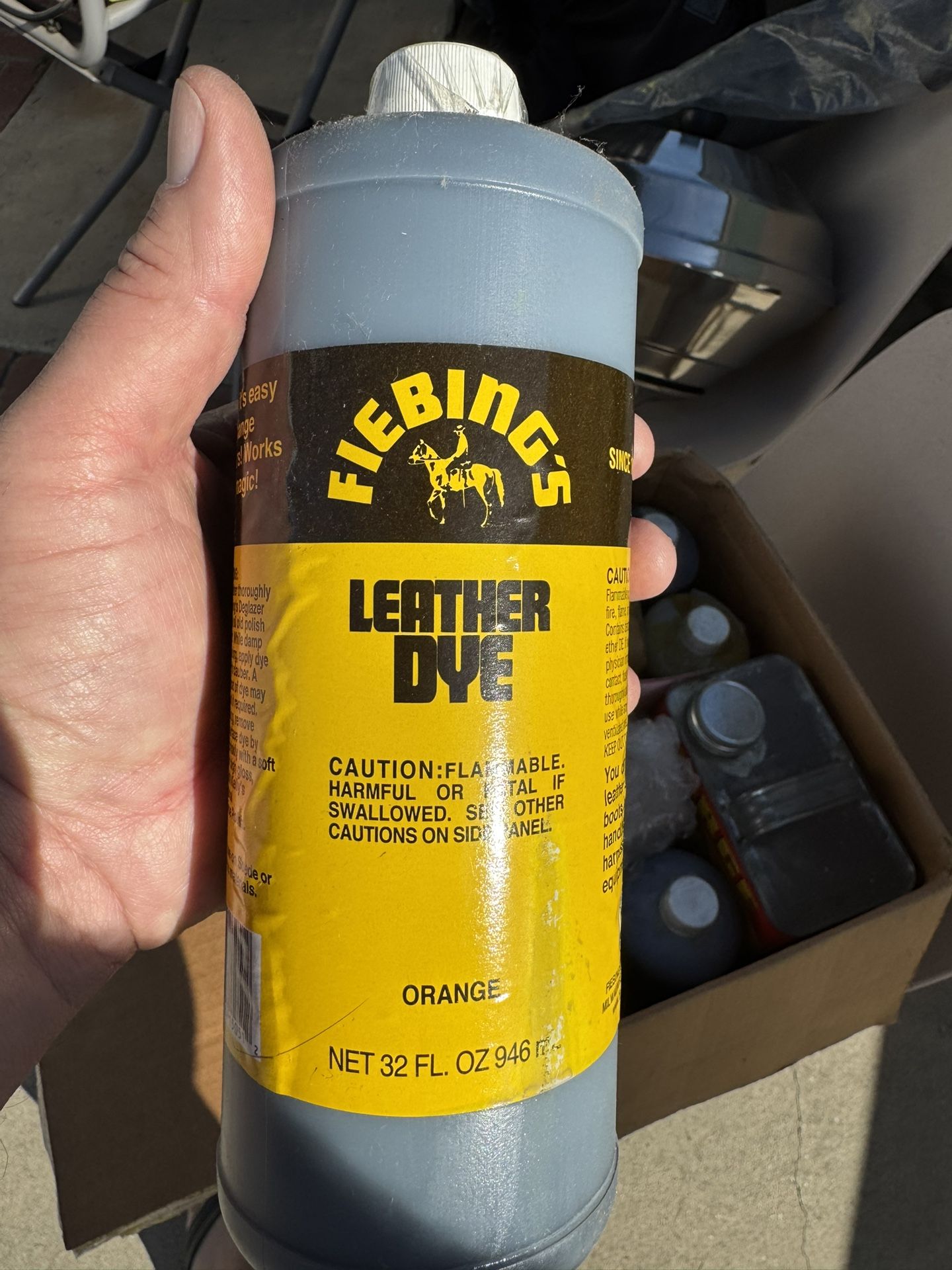 Fiebing’s Barge Leather Dye/glue