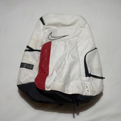 Nike Hoops Elite 32L Backpack White Red New USED