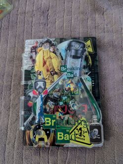 Breaking Bad Notebook Shaker Acrylic Shaker Journal A7