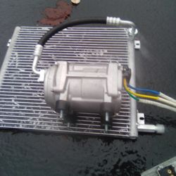 Underdash 12v Cooling & Heating Electric Compressor Kit & Radiator