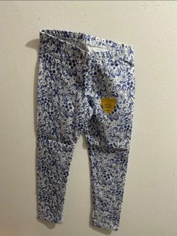Cat & Jack 4T Blue Floral Pants Toddler New