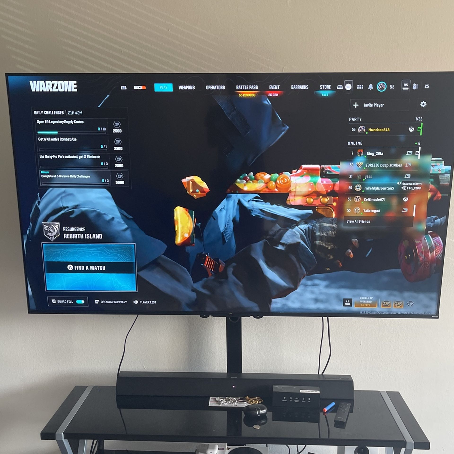 65” TCL Tv Digital Xbox