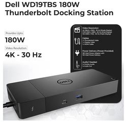 Dell WD19TBS 180W Thunderbolt Docking Station