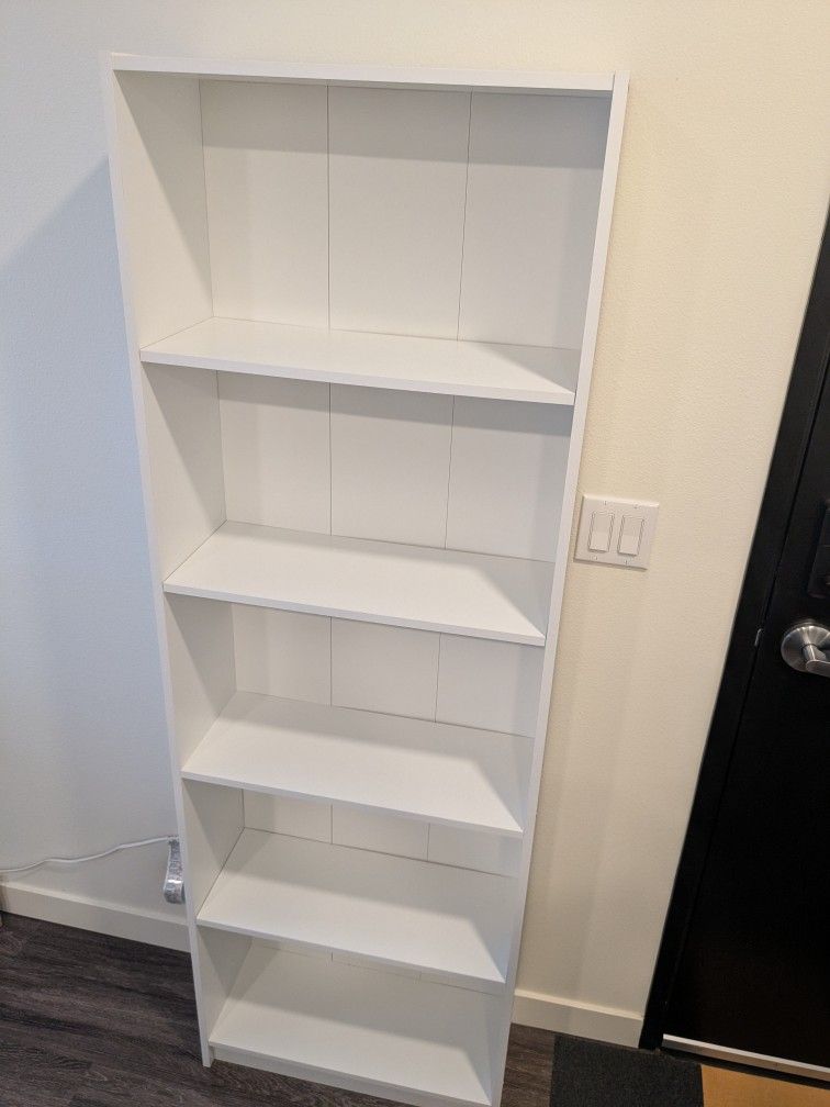 White Bookcase
