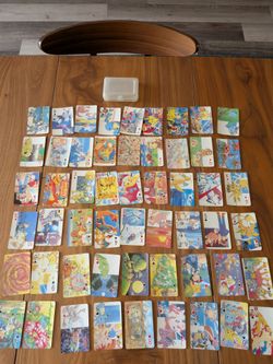 Vintage 90s Pokemon Poker Playing cards complete set