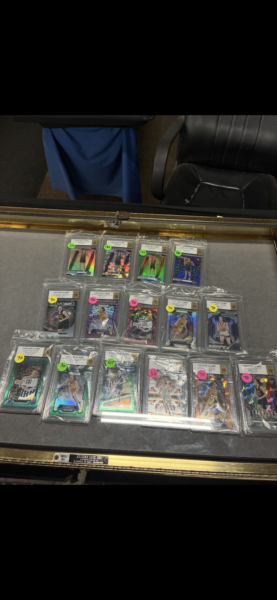 Caitlin Clark Graded Card Lot