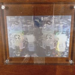 Michael Jordan 92 Mvp Uncut Hologram Rare