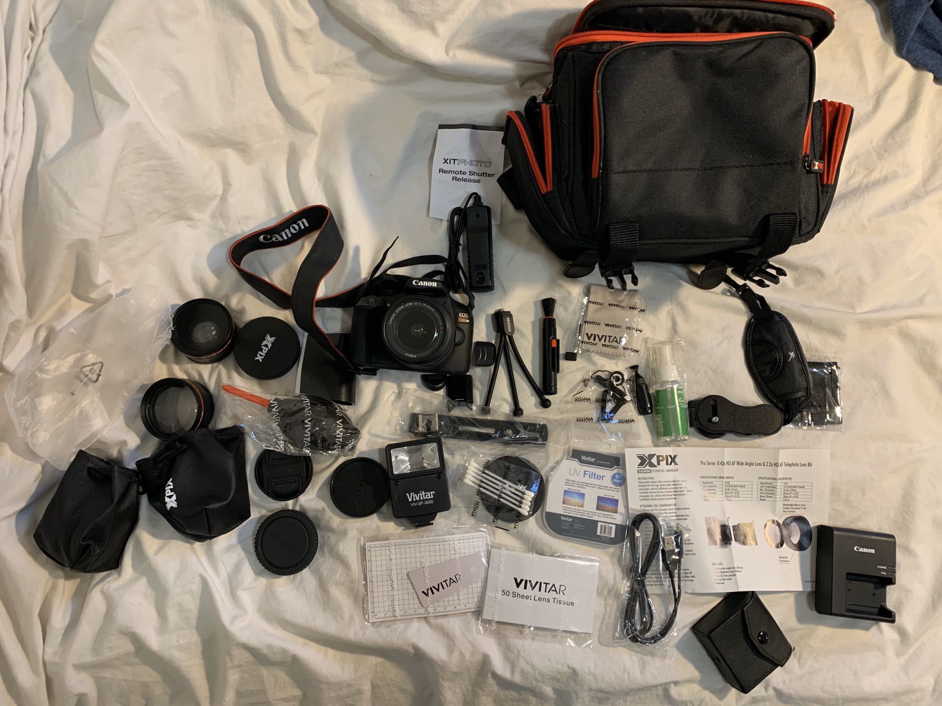 Premium camera kit