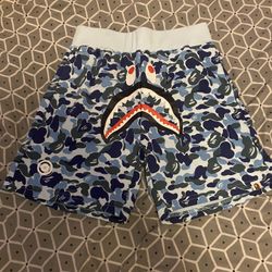 BAPE Shorts – Blue – Size XXL – New / Never Worn