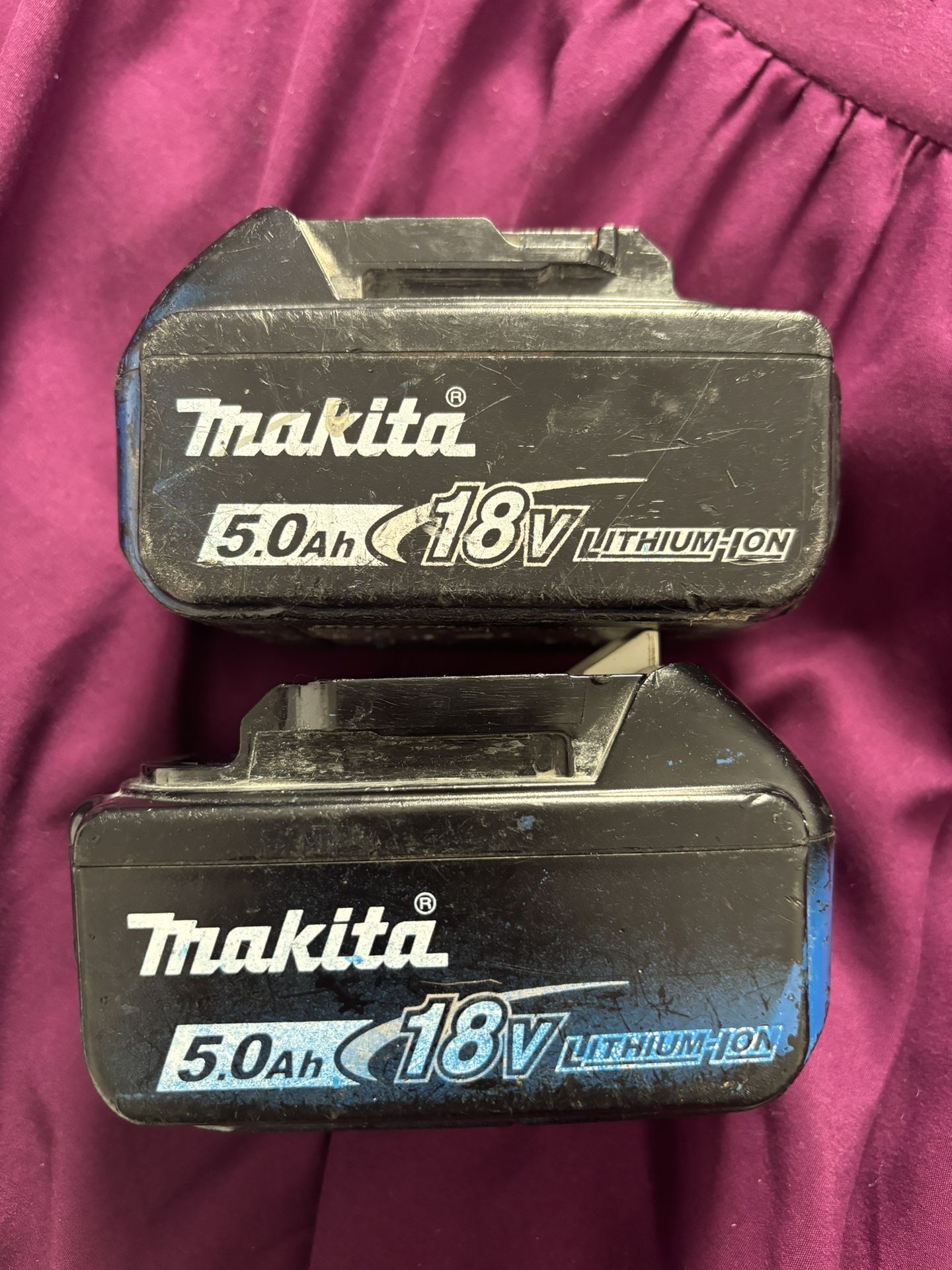 Makita 5.0 batteries