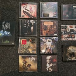 Korn - DVD and CDs - Lot of 12 Total