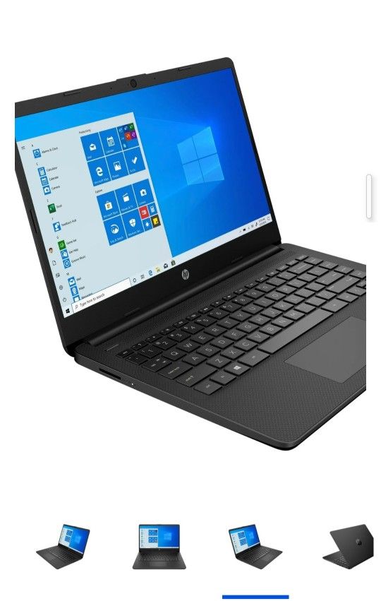 HP Laptop 14 (14", Intel Celeron, 4GB, 64GB, Black)