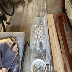 Wire shelving
