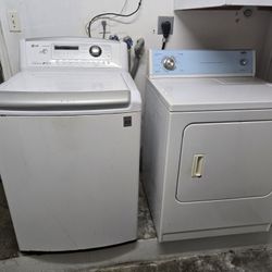 LG Top Load Washer & Inglis Dryer