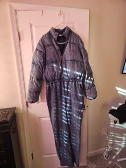 Puffer Jumpsuit One-Piece Quilted