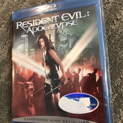 Resident Evil Apocalypse Blu-ray Like New