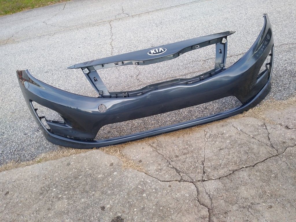 Kia front bumper