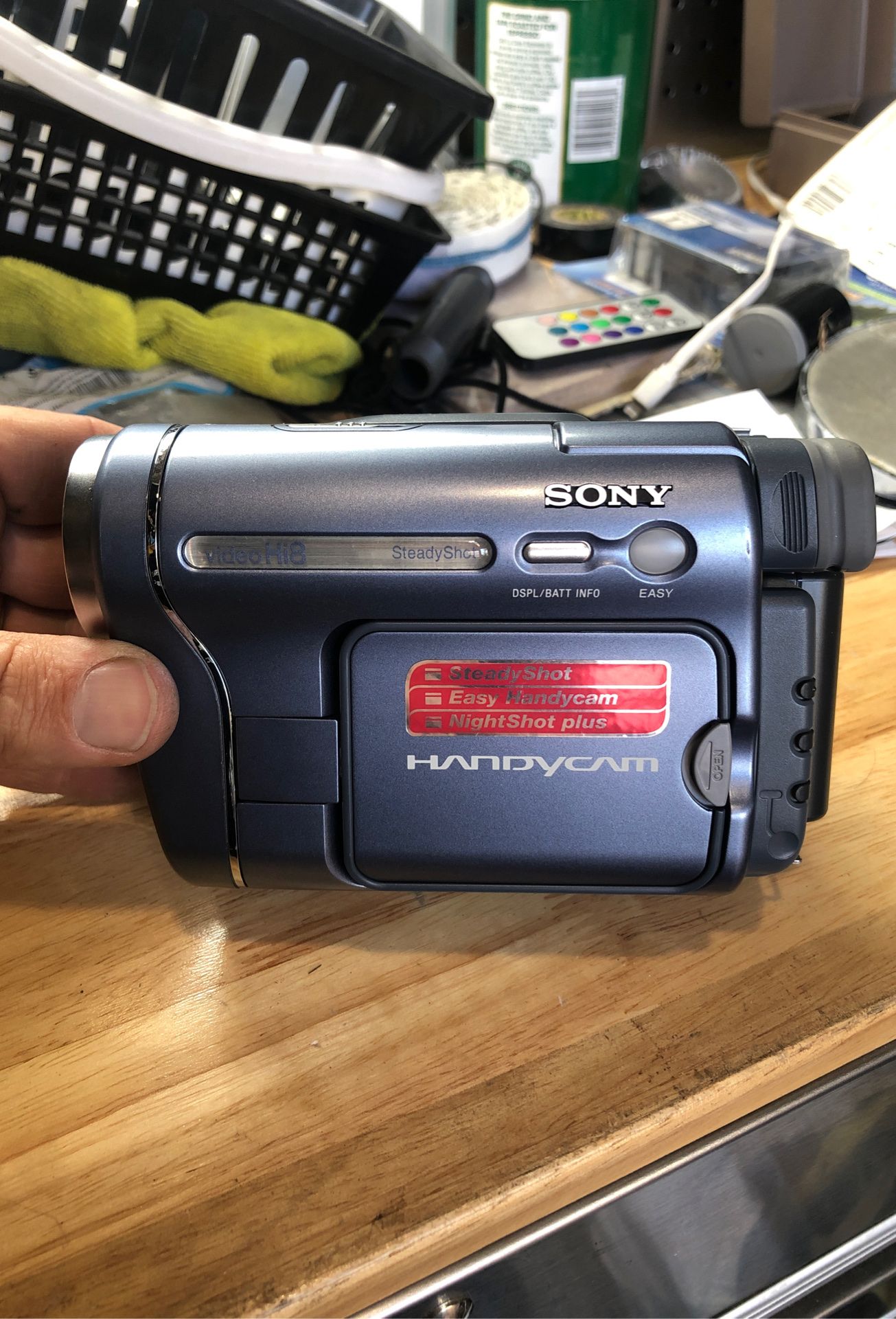 Sony Hi8 video camera
