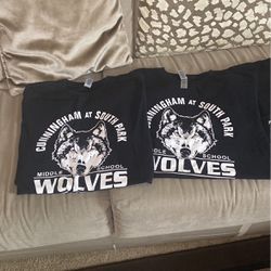 School Shirts (Cunningham Middle School ) Size Youth Small 
