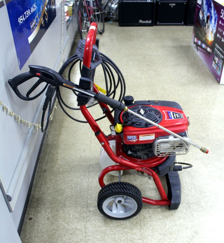 TroyBilt 3000 PSI 2.7 GPM Quick Start Pressure Washer Powered By 190cc