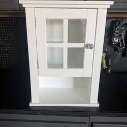 Bathroom Medicine Cabinet, Over The Toilet Storage Organizer with Adjustable Shelf