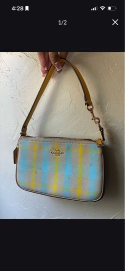 Coach Plaid nolita Shoulder Bag