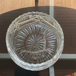 Vintage Crystal Plate