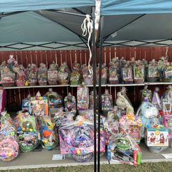 Easter Baskets And Cascarones 