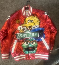SESAME SATIN JACKET RED