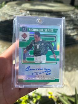 Donruss Signature Series Cuauhtémoc Blanco Auto Card