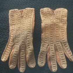 Soft Leather Woman's Gloves 