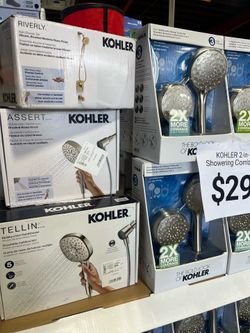 Kohler shower heads 2in1,