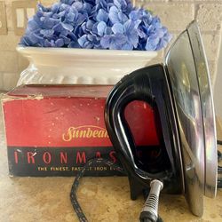 ⭐️ESTATE SALE⭐️Vintage Sunbeam Ironmaster A-4 Iron