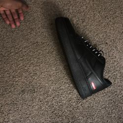 Black Supreme Air Force 1