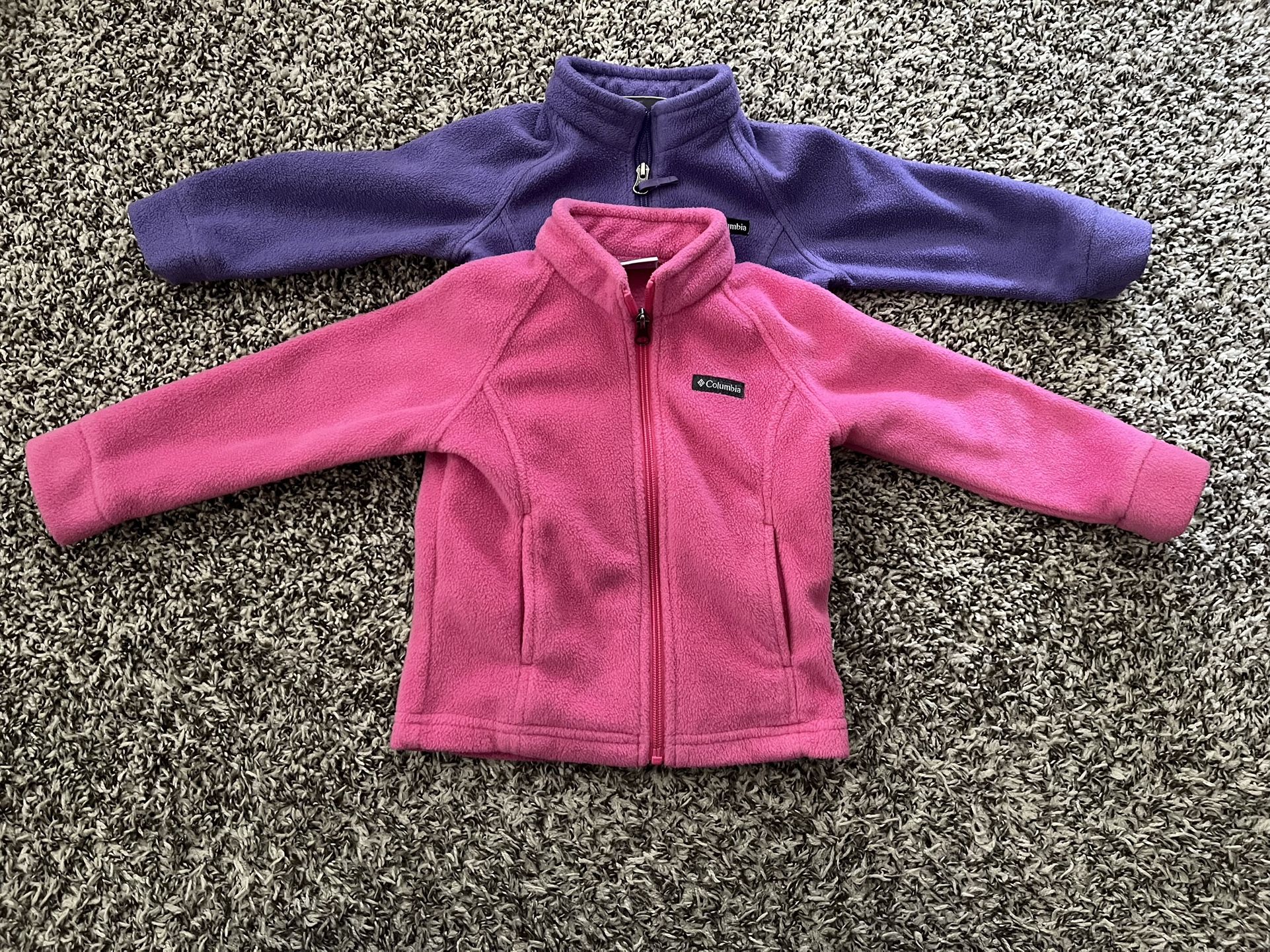 Girl’s Columbia Fleece Sweaters 2T