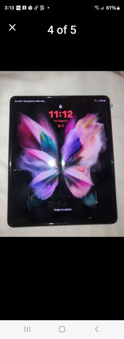 Unlocked Any Carrier Samsung Fold 3 5G New Eith Otterbox