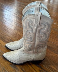 BOOTS / TONY LAMA / OSTRICH / AVESTRUZ