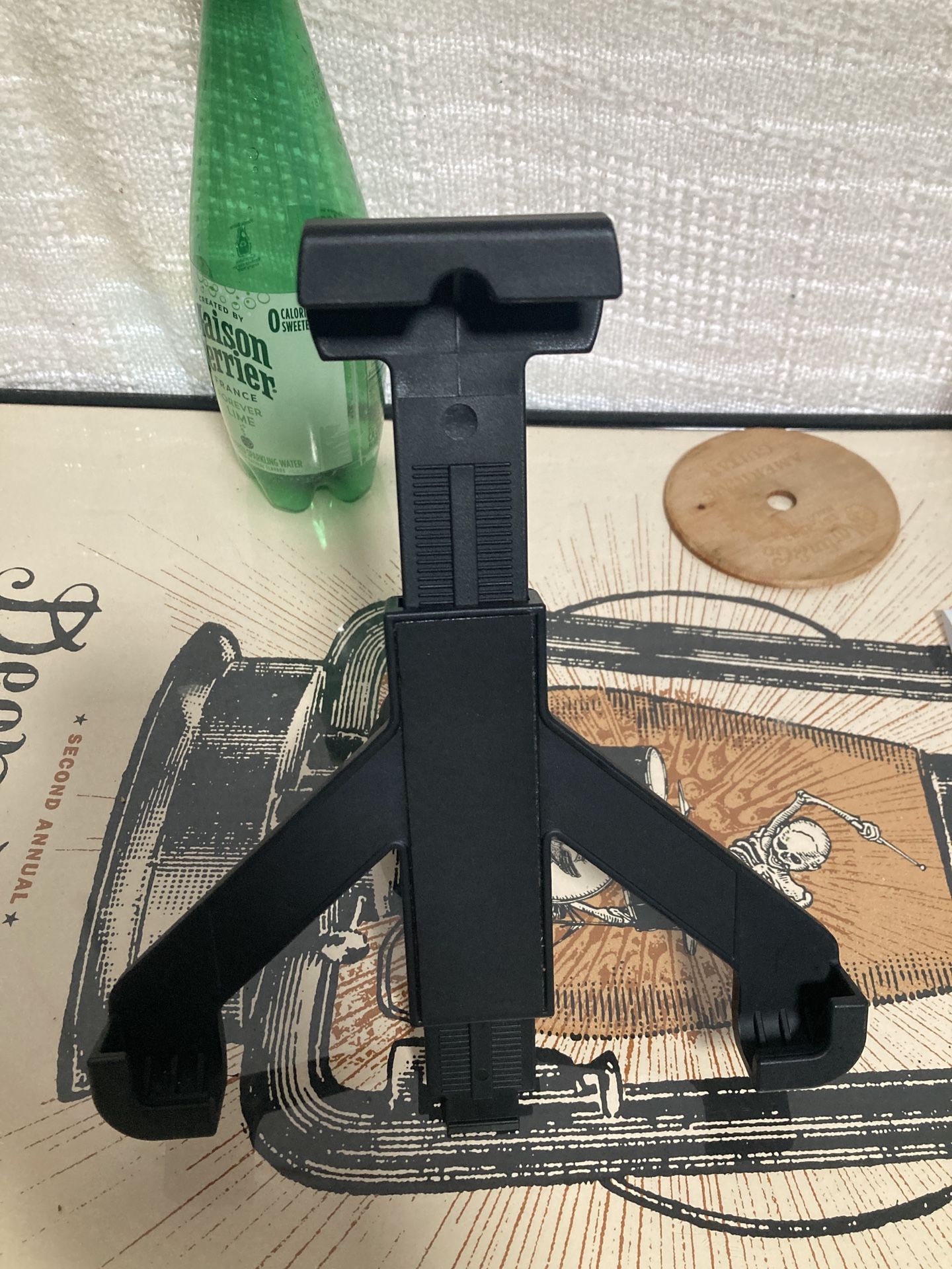 Hucules Tablet Holder w/Pipe Clamp For Music Stand