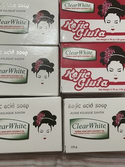 Whitening soap