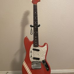 2012 Fender Mustang Competition Fiesta Red Kurt Cobain Nirvana Jazzmaster Telecaster Stratocaster