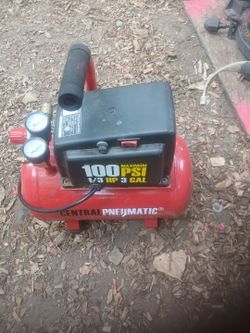 100psi 3gal air compressor