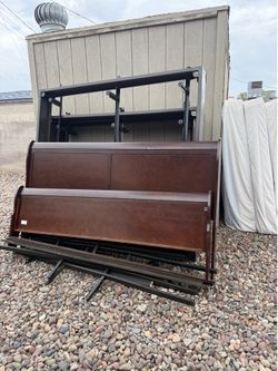 King bed frame