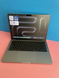 Apple MacBook Pro 14 (M3 chip / 2023 model) 8GB RAM 1TB SSD powerful laptop (100% battery)