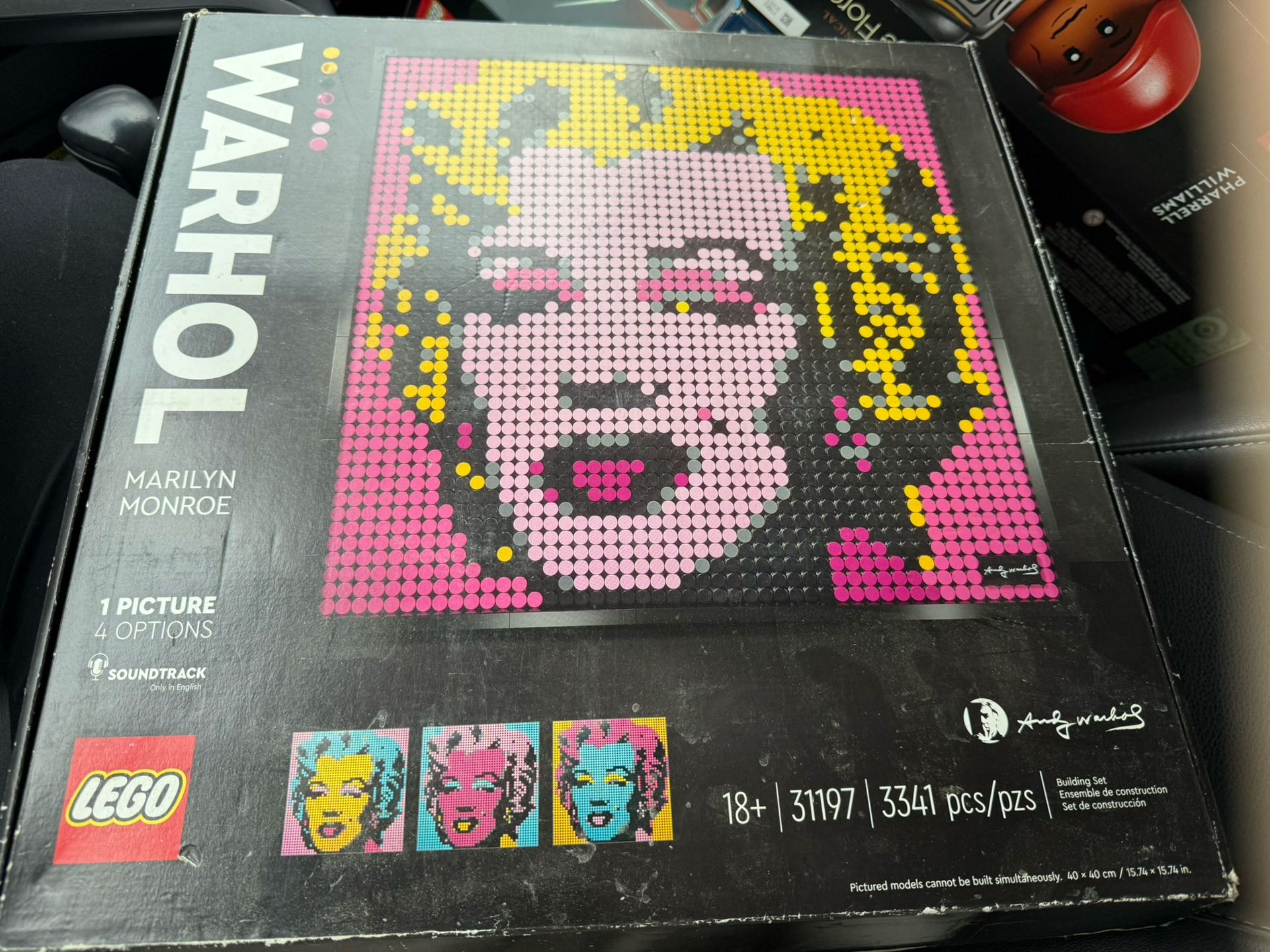 NEW BOX OLD OPENED 31197 LEGO WARHOL