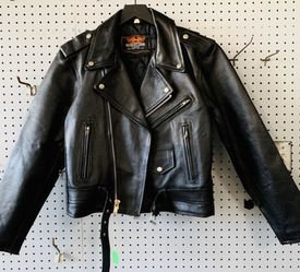Black Leather Jacket Motor Milwaukee Legend Gear