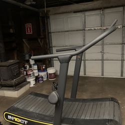 Treadmill. IN10CT (Intensity) Health Runner Curved Manual Treadmill - Non Motorized Treadmill with Curved Running Platform