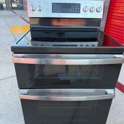 30” 5-Burner Free-Standing Electric Range – Stainless Steel | Crisp Mode